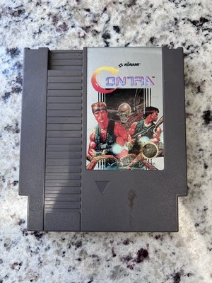 CONTRA NES Nintendo Video Game Run N Gun Shooter Action Co-op