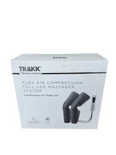 TRAKK FLEX Air Compression Full Leg Massager System TR-ACLEGMAS-350 NEW OPEN BOX
