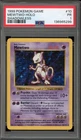 Pokemon Mewtwo Base Set Shadowless Holo Rare #10 PSA 1