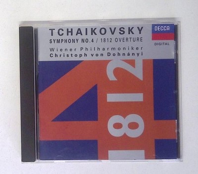 Symphony 4/1812 Overture Tchaikovsky Dohnanyi  und  Wiener Philarmoniker: