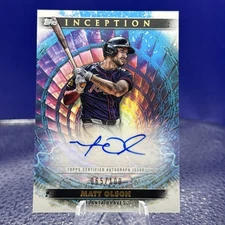 2024 Topps Inception- Matt Olson Charged Particles Auto /100 CPA-MO Braves