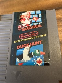 Authentic Nintendo NES Game (CARTRIDGE ONLY) - Mario Bros. / Duck Hunt