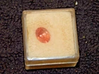 Natural Red Faceted Oregon Sunstone Oval 1.76 Ct, 6.98x9.2mm