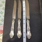 (3) Vintage Strasbourg By Gorham Sterling Silver Handle Knives