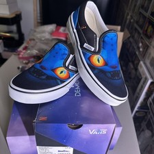 KPop Demon Hunters x Vans Little Kids Slip-On Shoe Derpy Size 1.5Y 