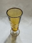 Three colorful vintage poinsettia Collins glasses with gold accent — photo 5