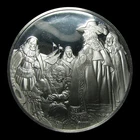 Franklin Mint Sterling Silver Medal --- Stunning 11.57 Grams ---- #KK175