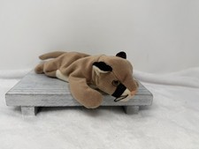 Ty Beanie Babies CANYON the Cougar Beanbag 9" Plush Stuffed Animal Toy
