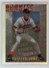 1996 Topps Mystery Finest Refractor Chipper Jones #M4 HOF