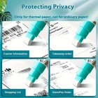 1-3pcs 12ml Extra-Large Capacity Secure Privacy Protection Thermal Paper Eraser,