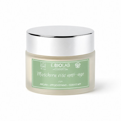 Anti Age Gesichtsmaske Feuchtigkeitsspendend 50ml Bio Anti-Falten E.Biolab Handarbeit