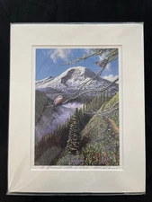 Signed Ltd Ed Print Wildlife Artist Ed Newbold “A Branch with A View” Seattle