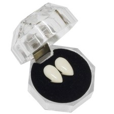 Secaden Cosplay 13mm Vampire Teeth Dentures Halloween Party Props Fangs 13mm 