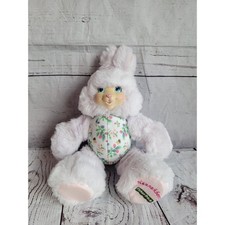 Vintage 1998 Hannahberry Fisher Price Briarberry Collection Bunny Plush 10.5in