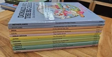 Walt Disney’s Vintage Small World Library Set Of 12 HB Children’s Books