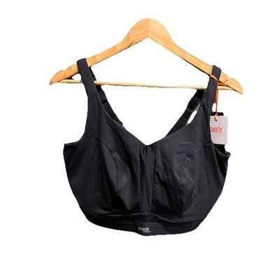 Panache Sport Black Non Padded Women's Sports Bra Size 38H