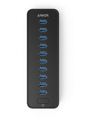 Anker 10-Port USB 3.0 Hub mit Netzteil SW-120400   DEFEKT / Wackelkontakt Buchse