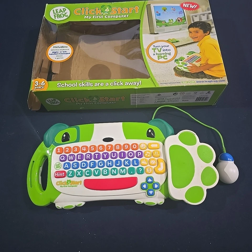 LeapFrog ClickStart Keyboard Tested Working Kids Learning Educational Toy - Image 3 of 4
