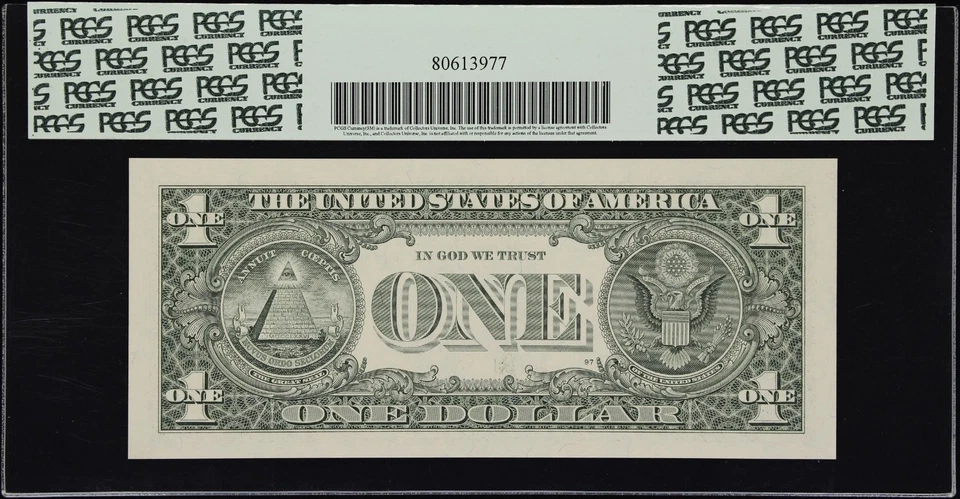 01001000 - TRUE BINARY - PCGS 65 RICKEY COLLECTION SERIES - DECIMAL #072 - RCTB - Image 2 of 2