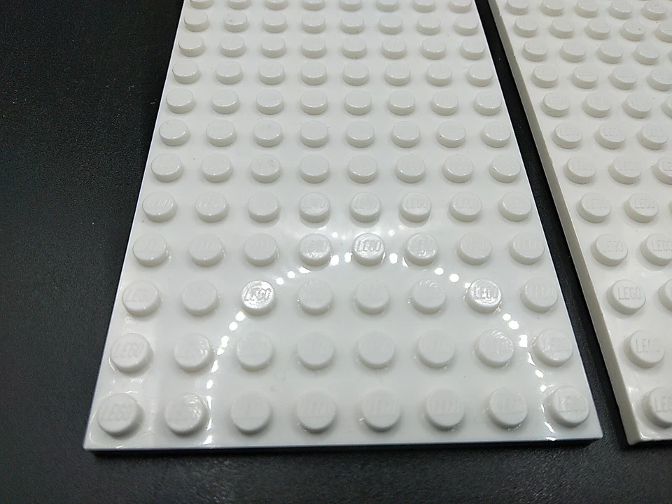 2 Lego 8x16 dot plate 92438 White Friends Princess Girl Ice Snow Architecture - Image 2 of 2