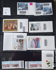 LOTTO DI 29 FRANCOBOLLI CODICE A BARRE 2011, AL FACCIALE!