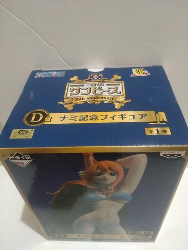 ONE PIECE Figure Nami Ichiban Kuji 20th Anniversary D Bandai Hight 6.1inch - Picture 3 of 3