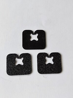 Brotbeutel Clips Etiketten Krawatten 3 Stück schwarz traditionell Retro Vintage Design