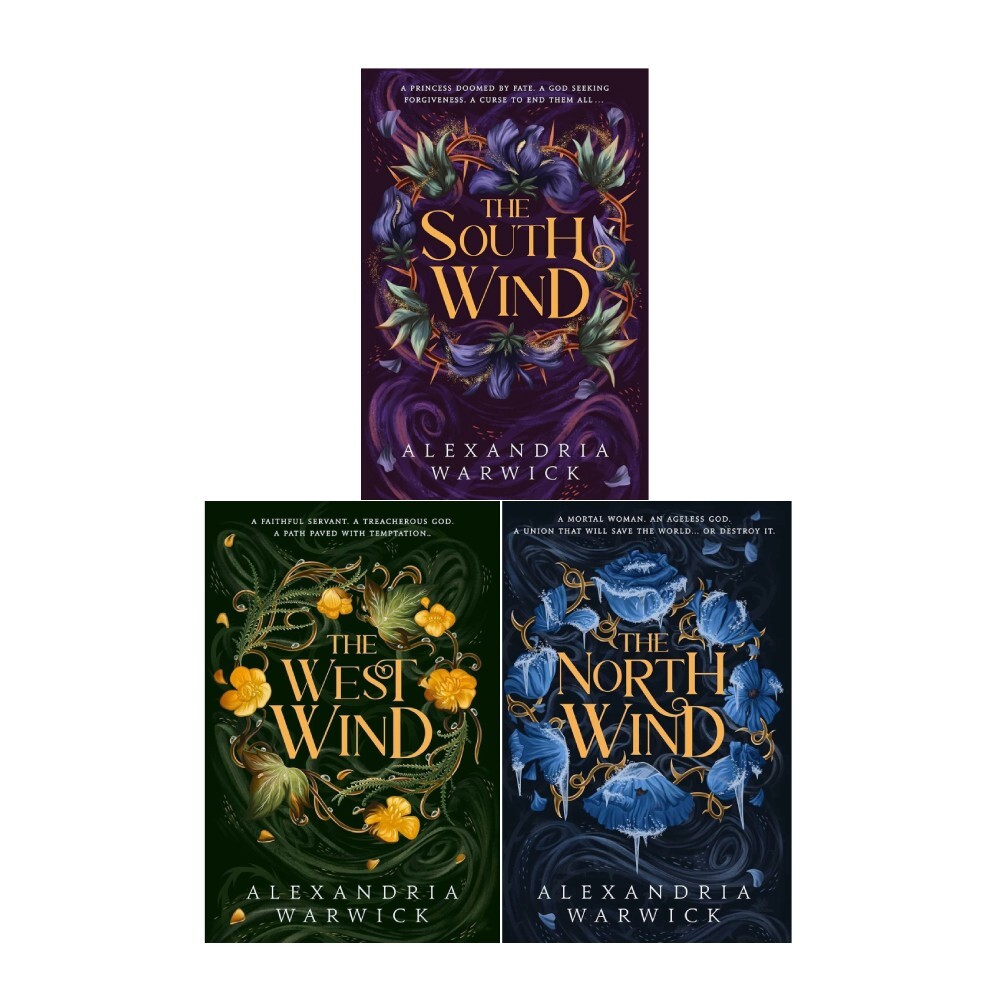 Four Winds Series By Alexandria Warwick 3 Books Collection Set South Wind (HB)