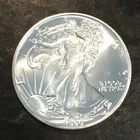 1990 Uncirculated American Silver Eagle US Mint Issue 1oz Pure Silver #N897