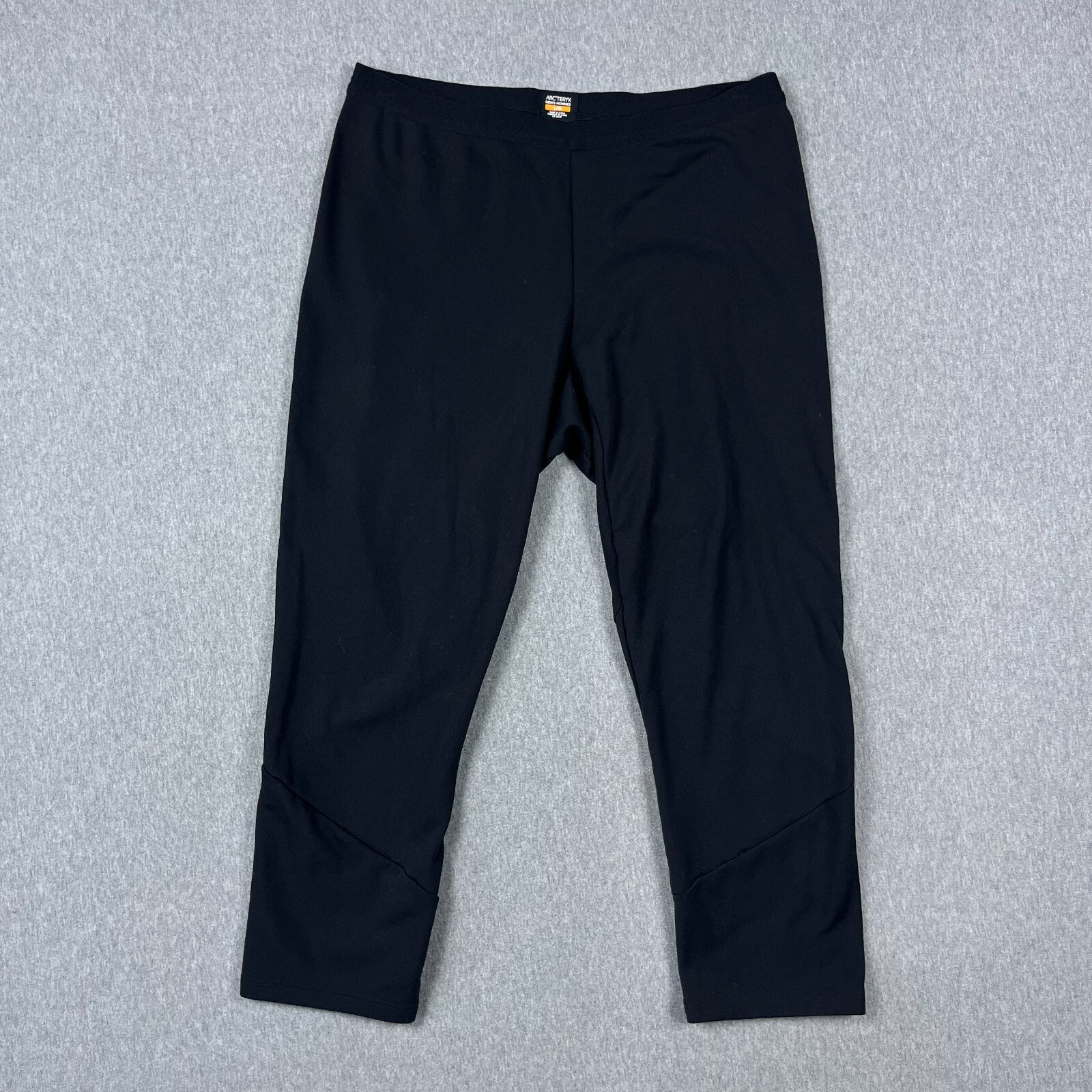 ARC'TERYX Arcteryx Pantalone Uomo Large (Vestibilità 29x22) Fondo Strato Base Misto Poliestere Nero