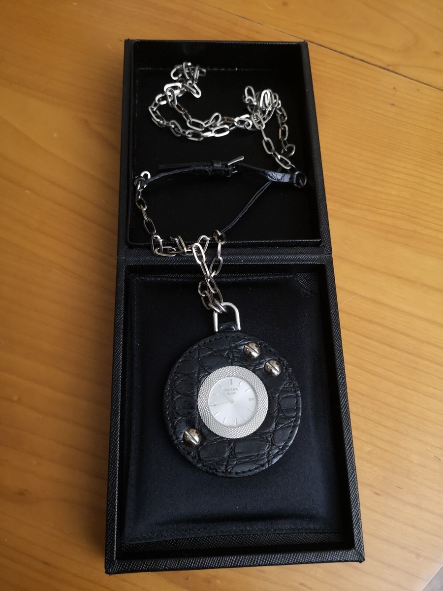 Prada necklace watch/swiss made | eBay display picture 3
