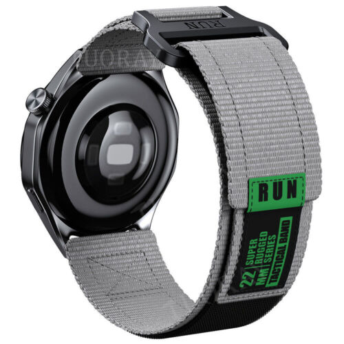 Correa de reloj deportiva de nailon para Amazfit GTS GTR 4 3 2 2e Mini Bip S Lite juvenil - Imagen 5 de 65
