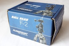 Flashpoint F-2 Magnesium Alloy Tripod Ball Head w/ Quick Release Plate 11 lb