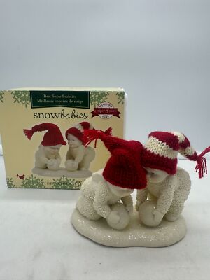 The Paper Store Exclusive Dept 56 Snowbabies Figurine ''Best Snow Buddies&qu