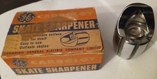 Vintage GENERAL ELECTRIC CARBOLOY SKATE SHARPENER in original BOX
