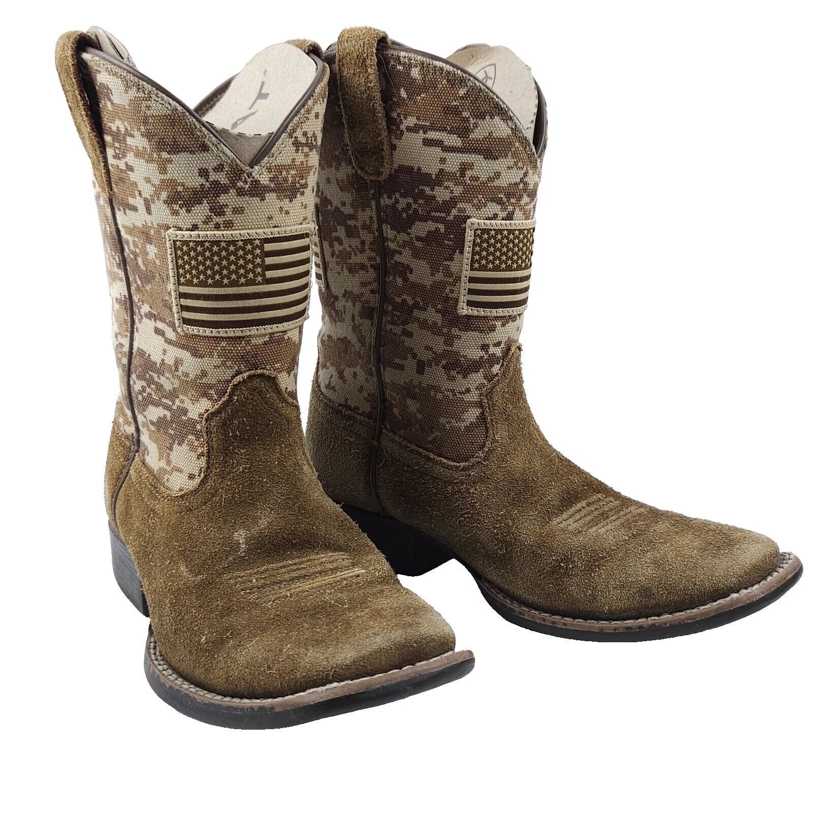 Замшевые туфли для мальчиков Ariat