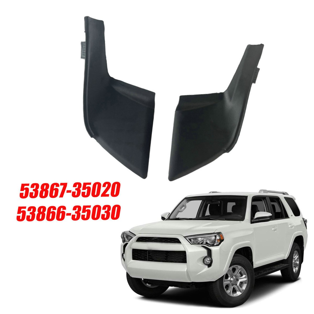 Standard Hood Fender & Mirror Kit | TOYOTA 4RUNNER LIMITED 2018 Standard Hood Fender & Mirror Kit | TOYOTA 4RUNNER LIMITED 2018