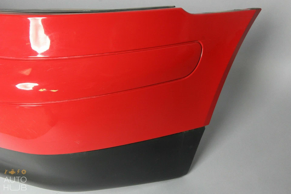 Conjunto de cubierta de parachoques trasero base Mercede R170 SLK230 97-00 rojo magma OEM Foto 2 de 4