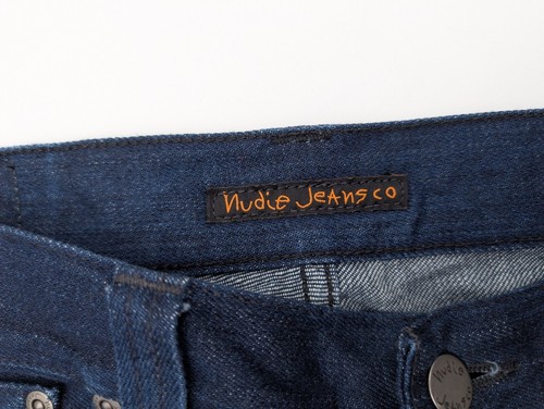 Nudie Jeans Steady Eddie Men's Size 32x32 Dry Blue Faith Denim Button Fly VTG - Picture 9 of 16