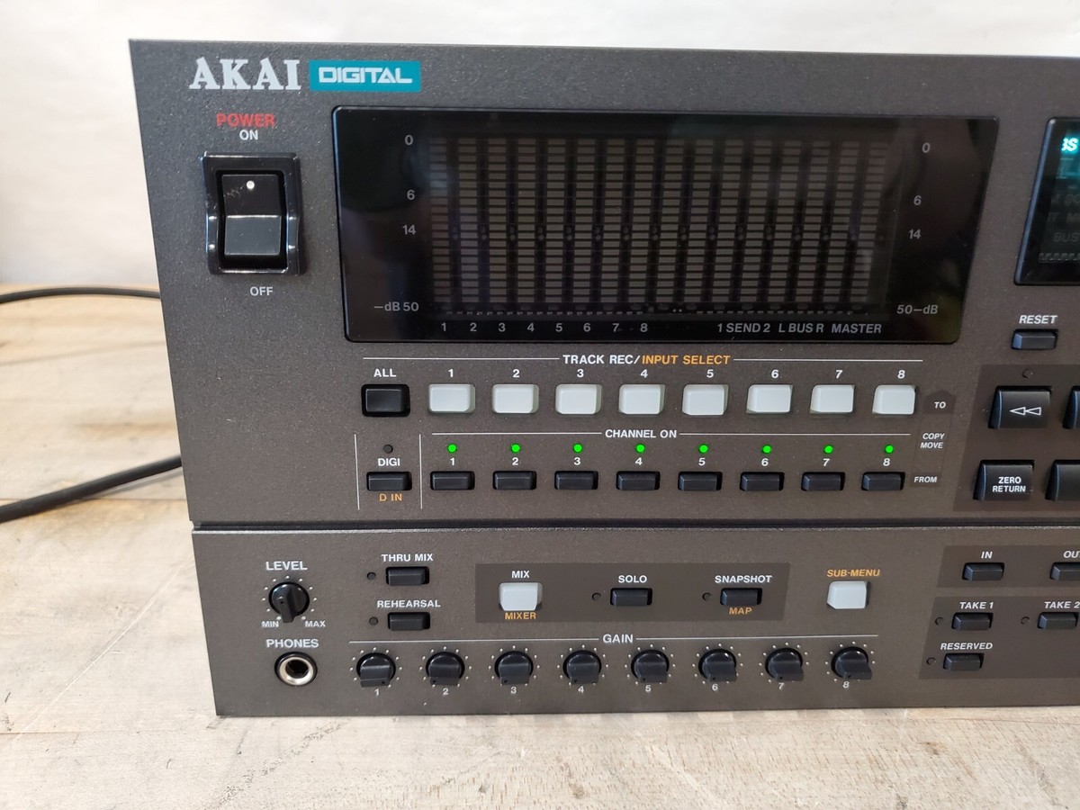 Great Condition Akai DR8 Multi Track Hard Disk HDD Recorder