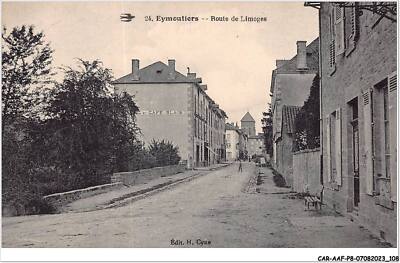CAR-AAFP8-87-0714 - EYMOUTIERS - Route De Limoges - Vafe Blais