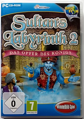 Sultan's Labyrinth 2 - Das Opfer des Königs (2010) PC, Wimmelbild, gebraucht
