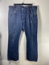 Levis 527 Slim Boot Cut Got Men’s Blue Jeans 38x32