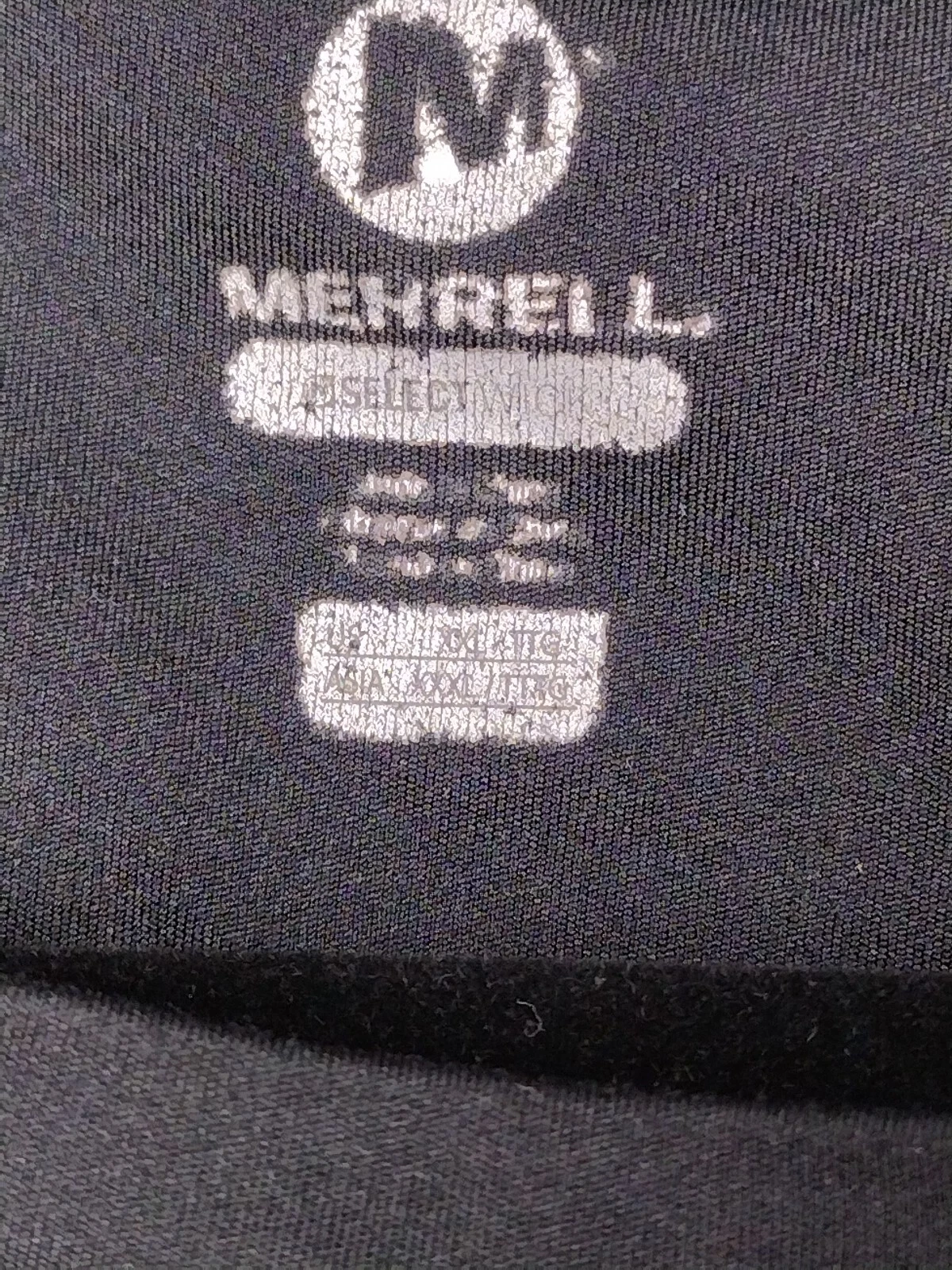 merrell tough mudder muscle crew neck running lift tank-top