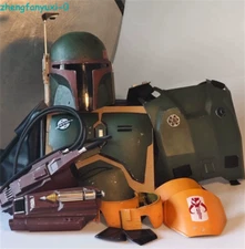 Star Wars The Mandalorian Body Armor Suit FRP Helmet Boba Fett Cosplay Costume