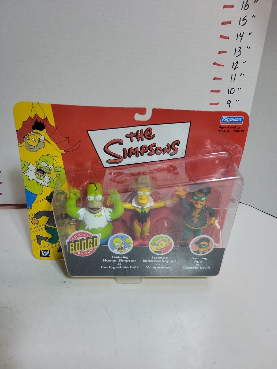 Playmates Toys Simpsons with Homer As the Ingestible Bulk
