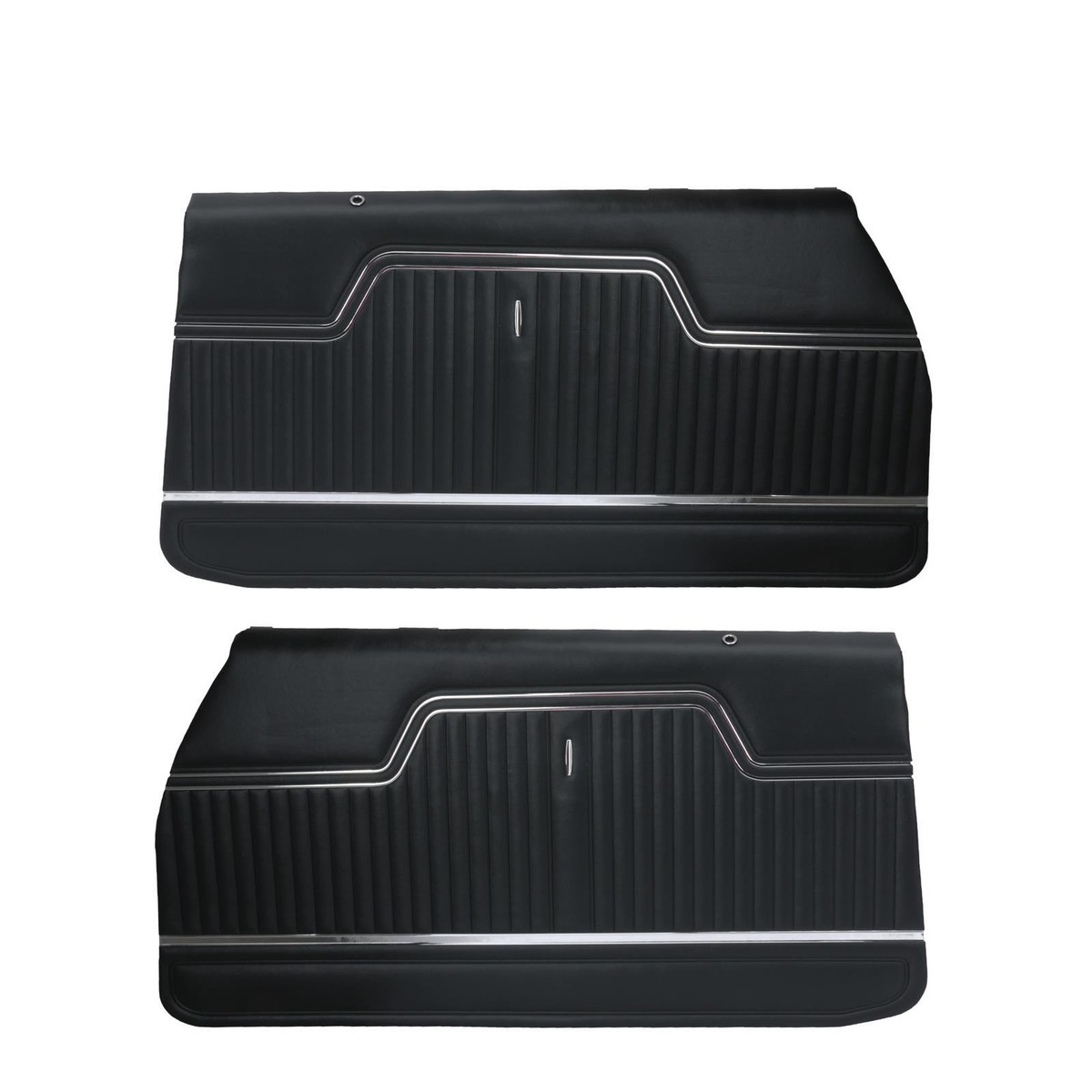 PUI PD240 1970-1972 Chevelle Standard Front Door Panels, Vinyl