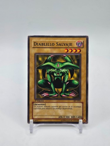 Diablillo Wild ""Feral Imp"" YuGiOh 1ST EDITION #BIY-S002 SPANISCH