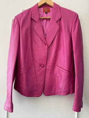 Kenzo Blazer Jungle Pink Leder