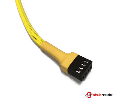 Cavo Splitter Per Ventole PC 4 Pin – Prolunga A Y Da 21,5 Cm – Confezione Da 3 Pezzi Per Alimentare Più Ventole